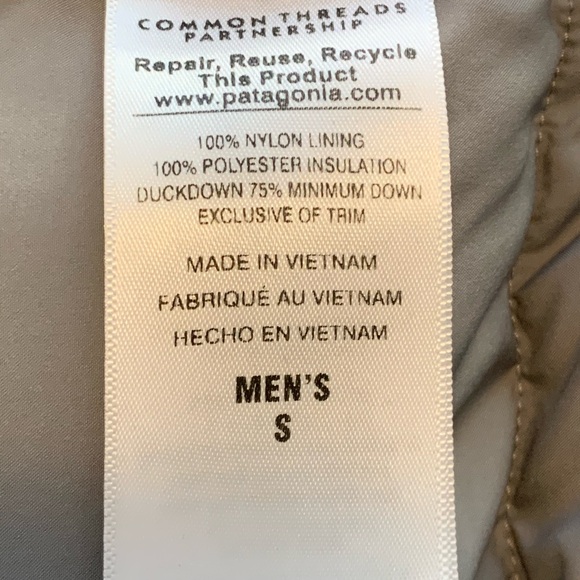 Patagonia vest Bivy down sz small Two-tone men’s style# 27588 - Picture 6 of 7